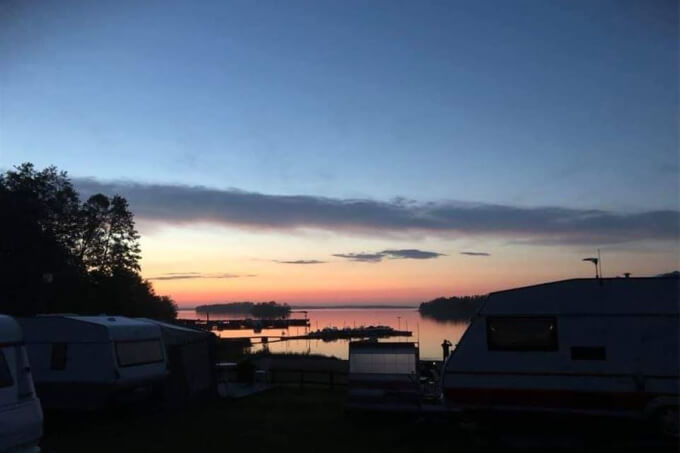 Björkö örns camping in Stockholm